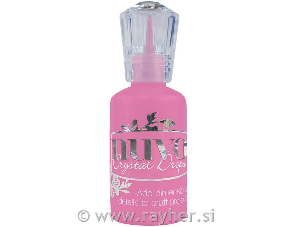 NUVO CRYSTAL DROPS,GLOSS-CRANATION PINK , 30ml
