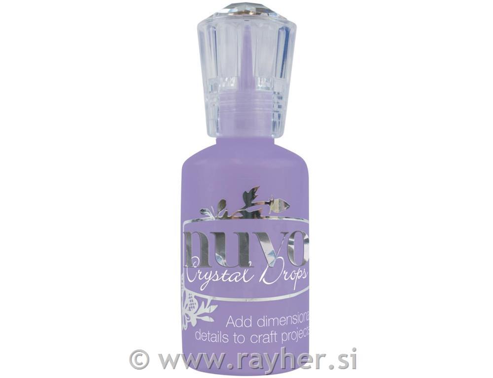 NUVO CRYSTAL DROPS,GLOSS-SWEET LILAC , 30ml