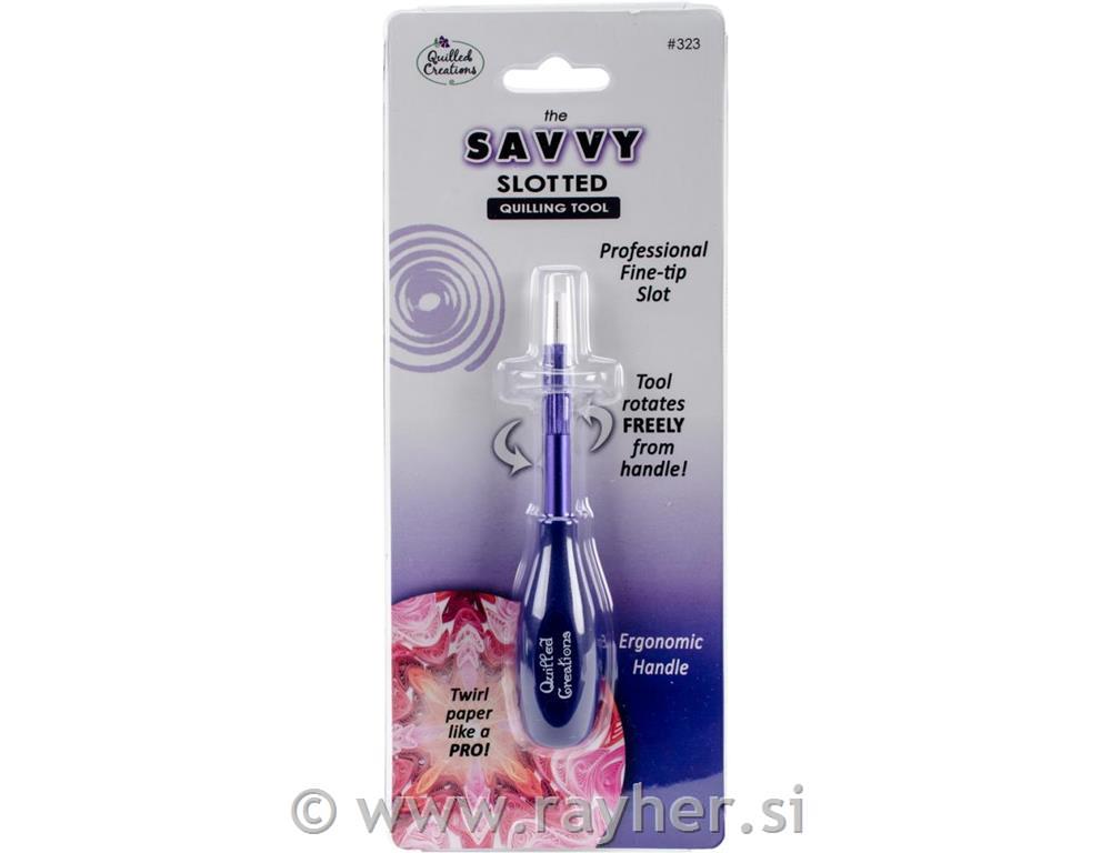 Orodje za quilling Savvy Slotted Tool