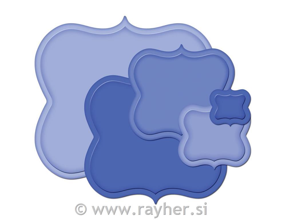 Šablone Spellbinders Nestabilities,Labels 19