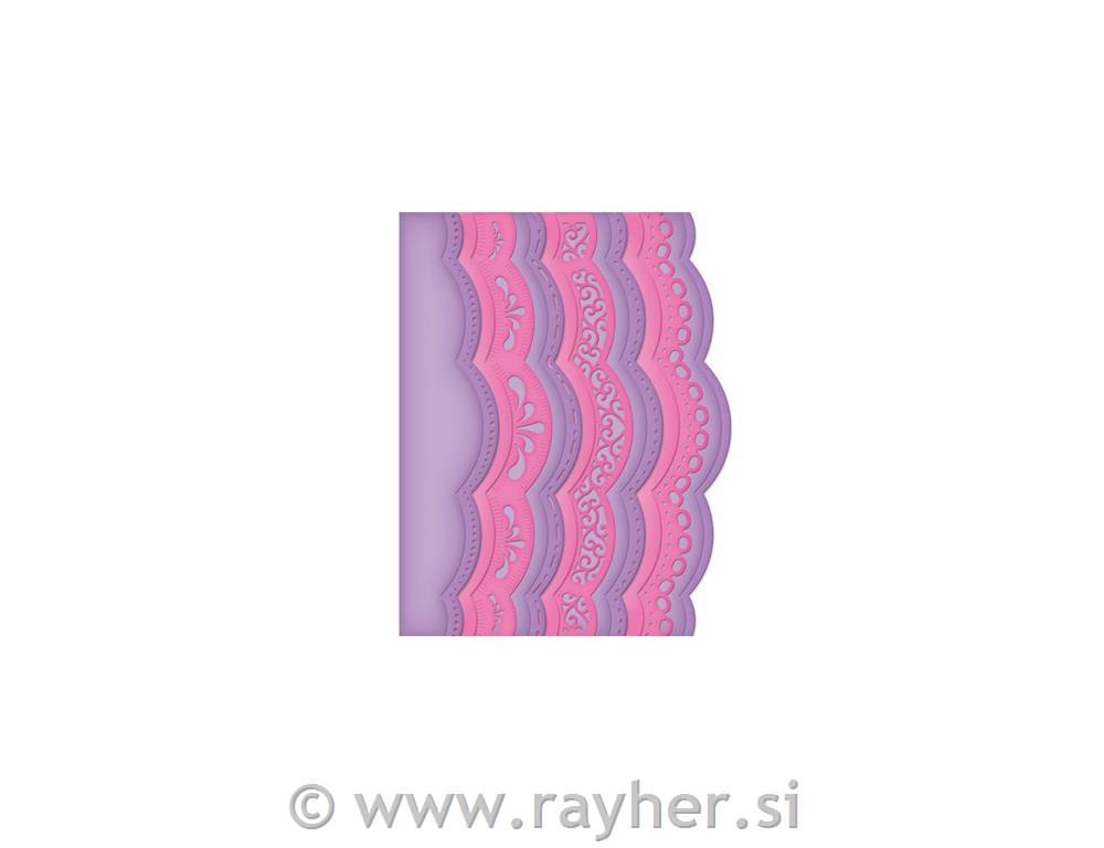 Šablone Spellbinders Borderabiliti,Bordu