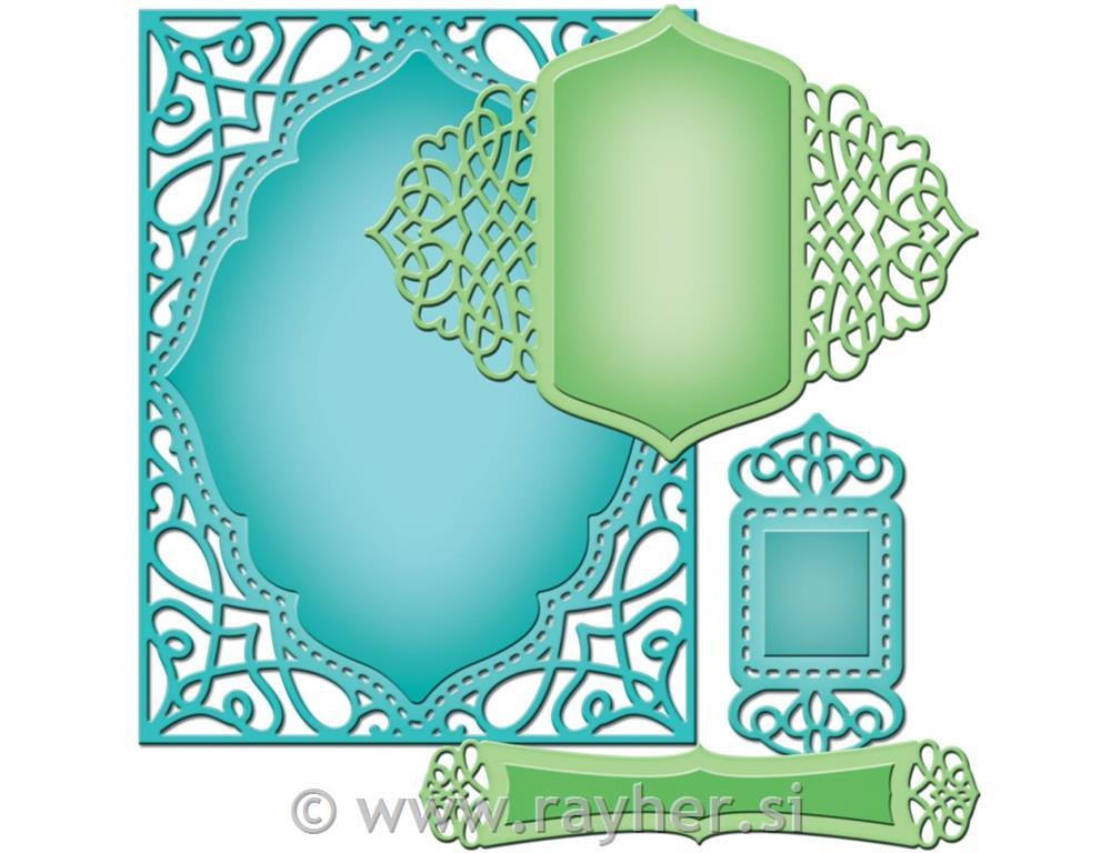 Spellbinders Nestabilities A2 Card Creat