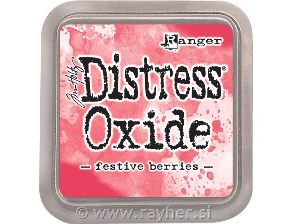 Blazinica za štampiljke Distress Oxide, Festive Berries