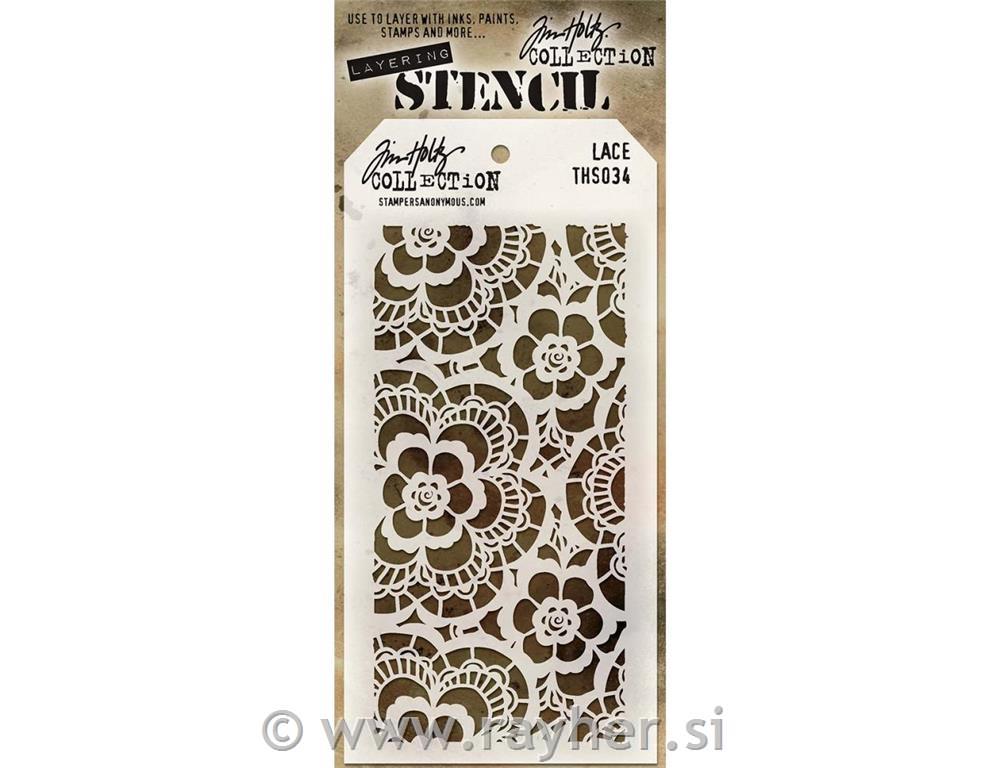 Šablona Tim Holtz Lace