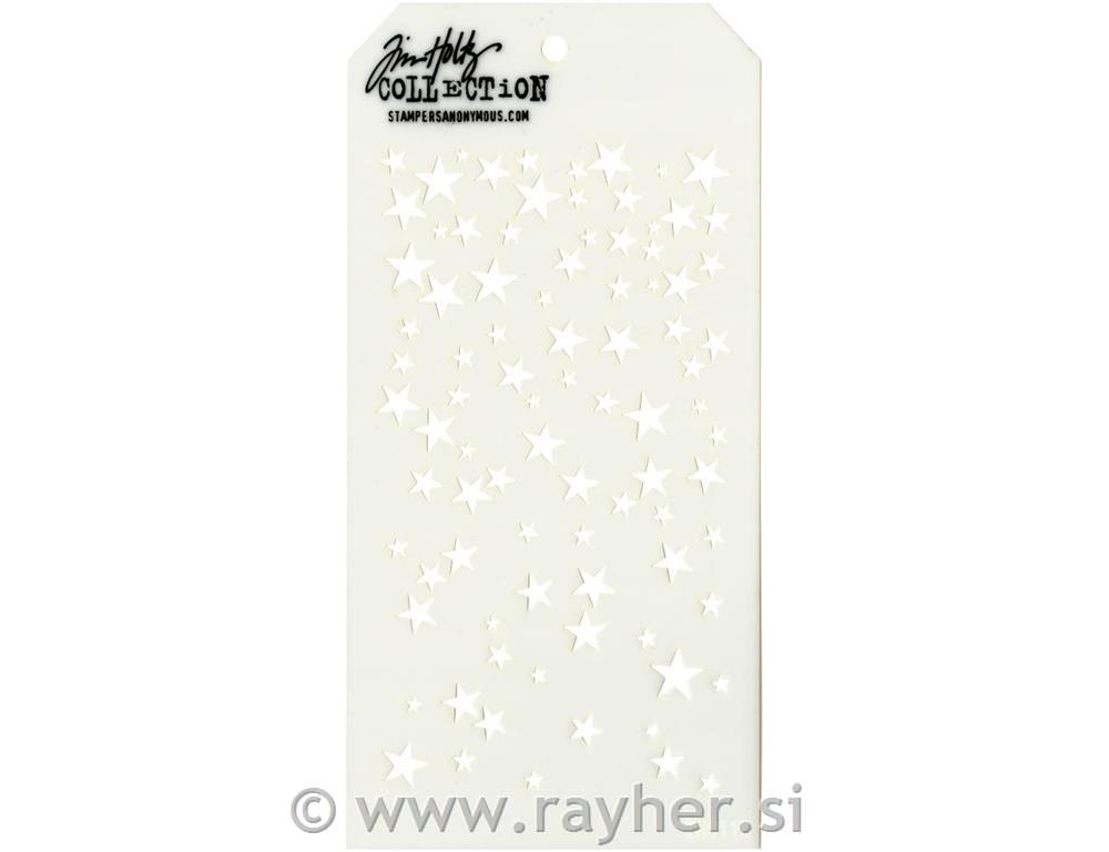 Tim Holtz Layered Stencil, Falling Star