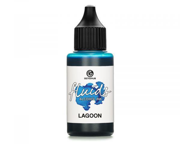 Alchohol Ink Fluids 30 ml, lagoon, translucent colour