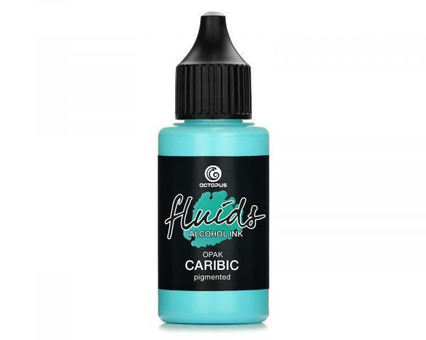 Alchohol Ink Fluids 30 ml, caribic, opak colour