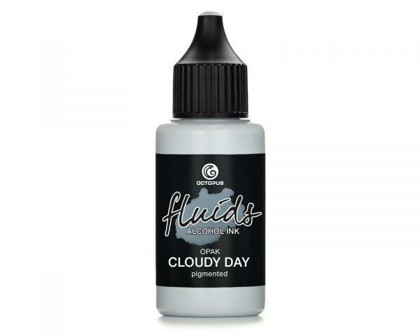 Alchohol Ink Fluids 30 ml, cloudy day, opak colour