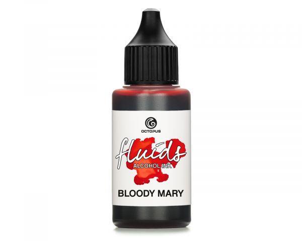 Alkoholni tuš Fluids 30 ml, bloody mary ,prosojen ton