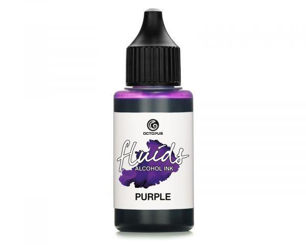 Alchohol Ink Fluids 30 ml, purple, translucent colour