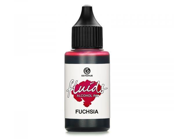 Alchohol Ink Fluids 30 ml, fuchsia, translucent colour