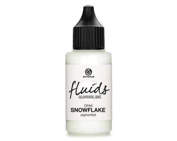 Alkoholni tuš Fluids 30 ml, snowflake ,prekriven ton