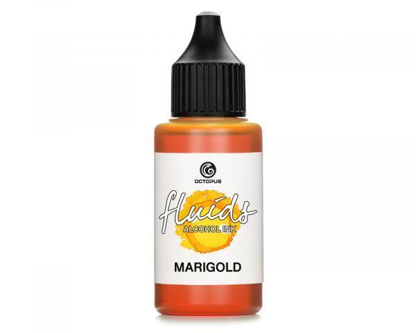 Alkoholni tuš Fluids 30 ml, marigold ,prosojen ton
