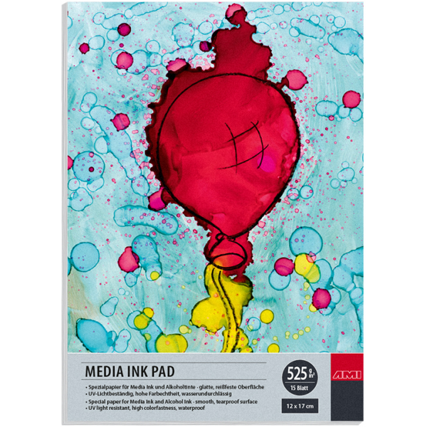 Media Ink 525g 12x17 cm 15 sheets