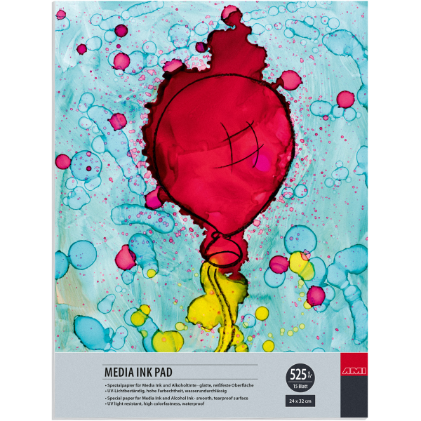 Media Ink 525g 24x32 cm 15 sheets