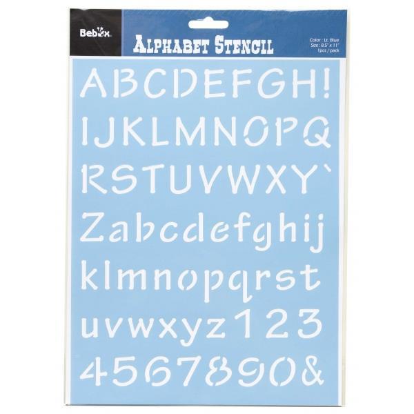 Plastična šablona črke VII