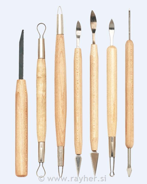 Ceramic Tools Set no.1 7 pcs.