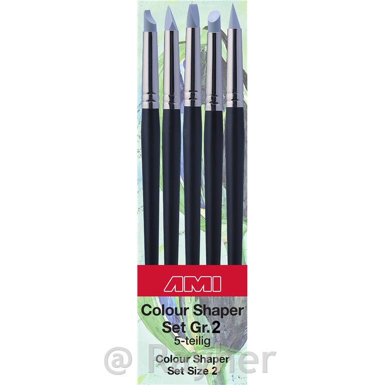 Colour Shaper čopiči 2 mm set 5