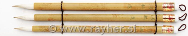 Čopiči kitajski set št.1 - 3 kosi