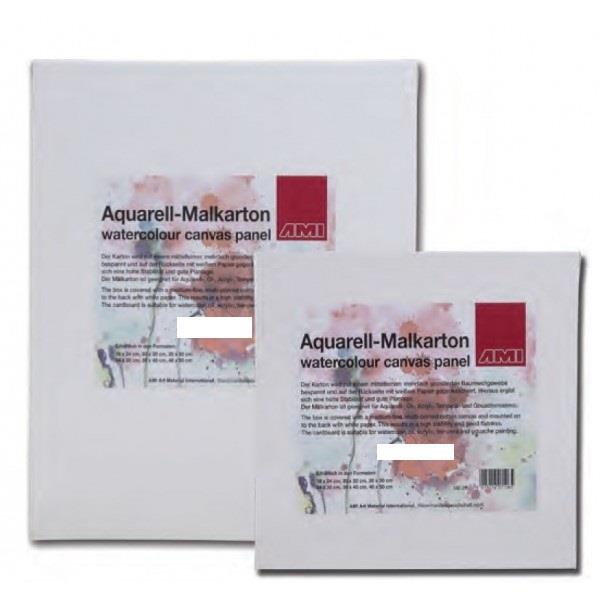 Platno na kartonu za akvarel 20x30 cm