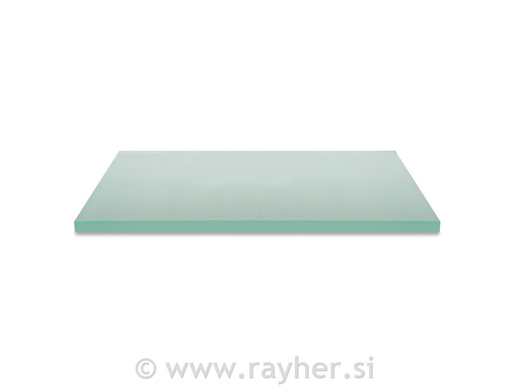 Steklena plošča za mletje in mešanje pigmentov 20x30 cm