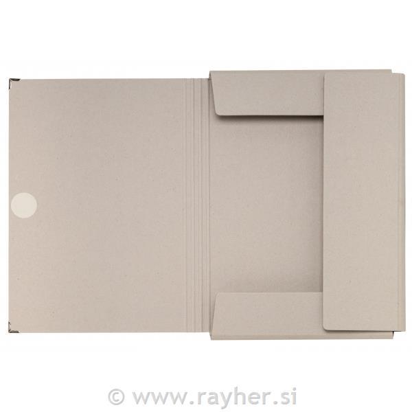 Mapa iz sive lepenke 925g A3