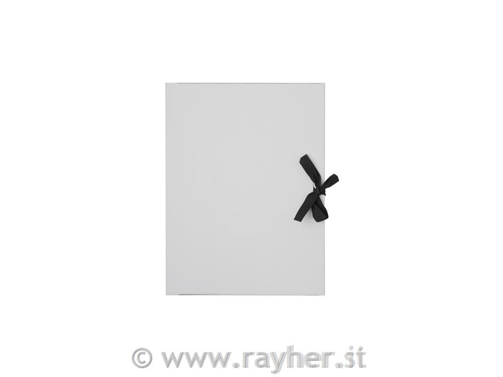 Mapa iz sive lepenke A4 s trakci