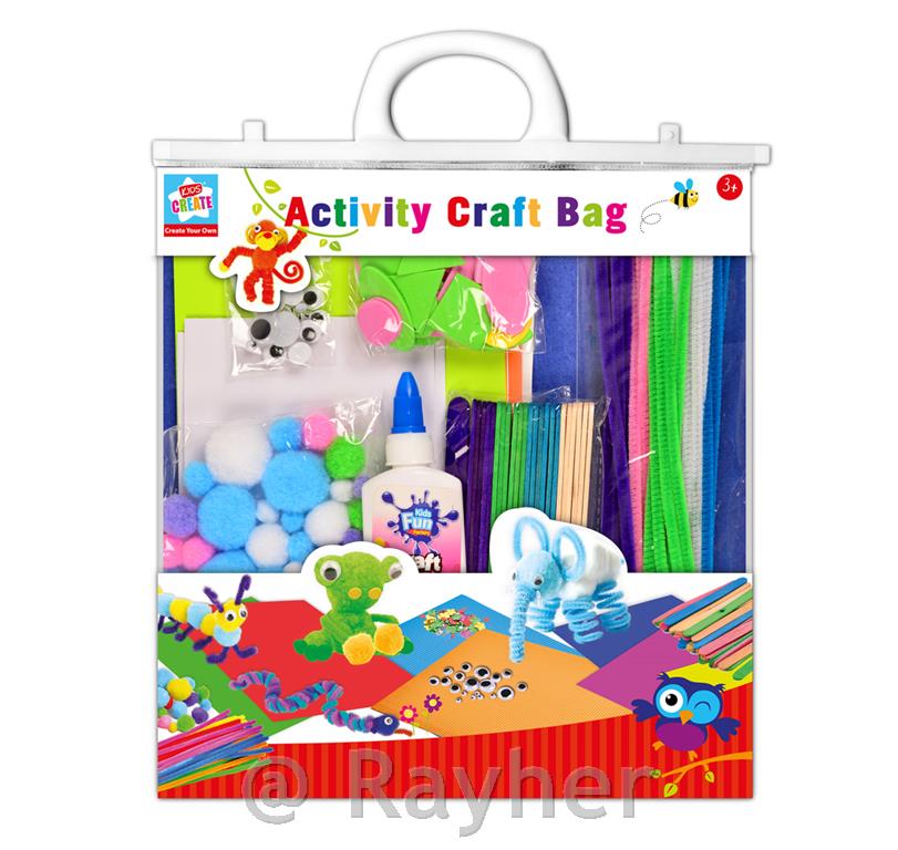 Ustvarjalni set v nosilni torbi