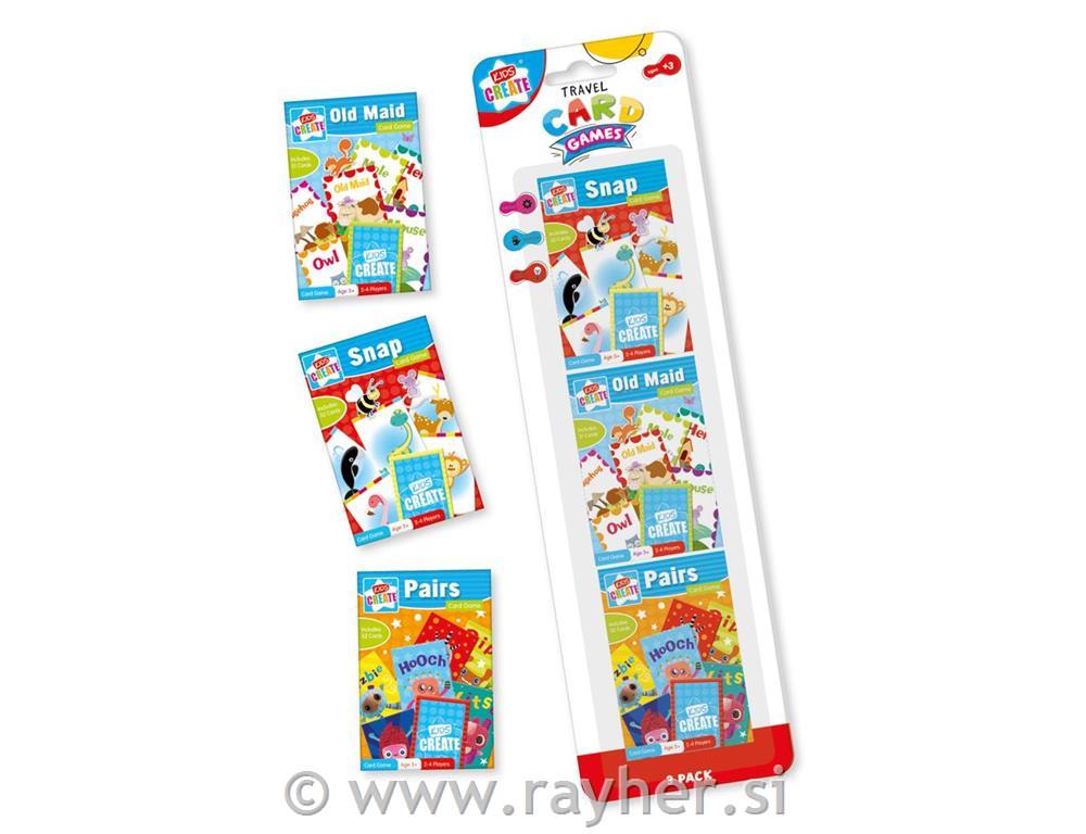 POTOVALNE KARTE:SPOMIN, SNAP, STARA MAID