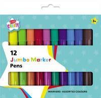 Flomastri JUMBO Kids Create, set 12