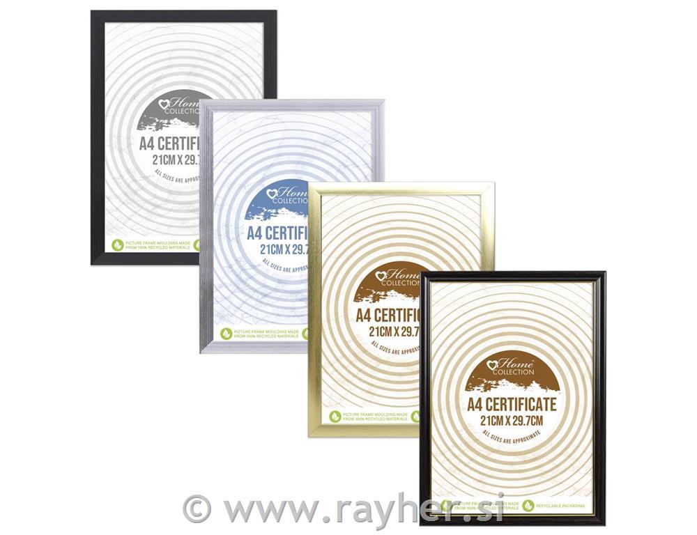 Okvir za slike, A4, ozek okvir, 1 kos