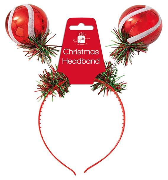 Obroč za lase, Božični balončki, 1 kos