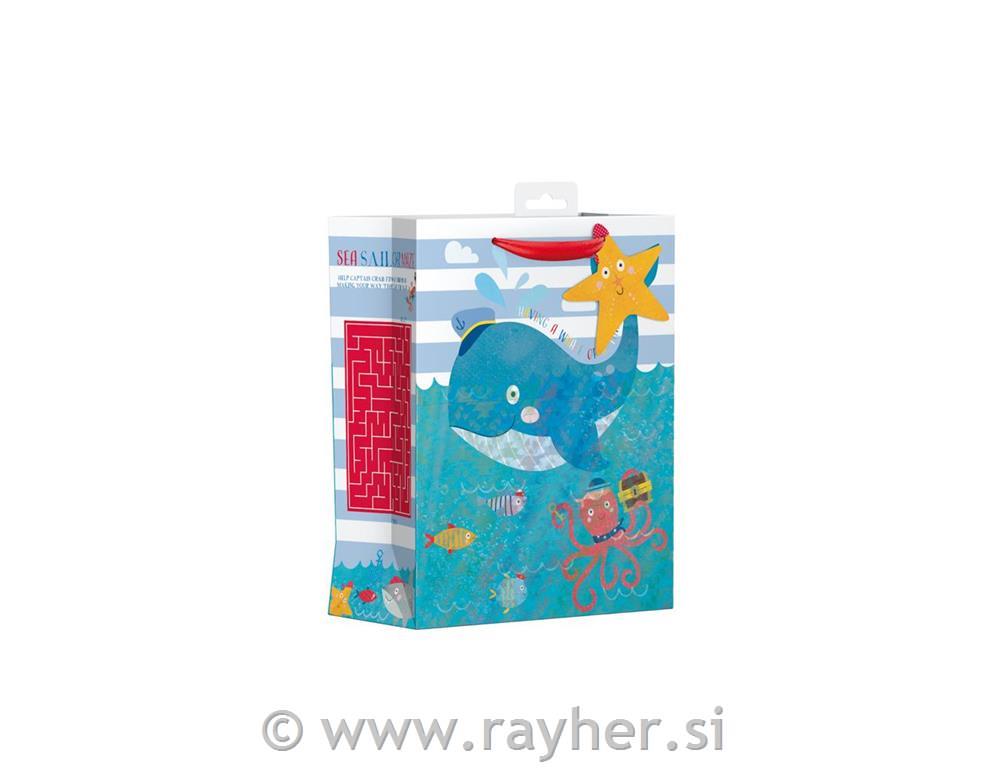 Darilna vrečka Morje, M