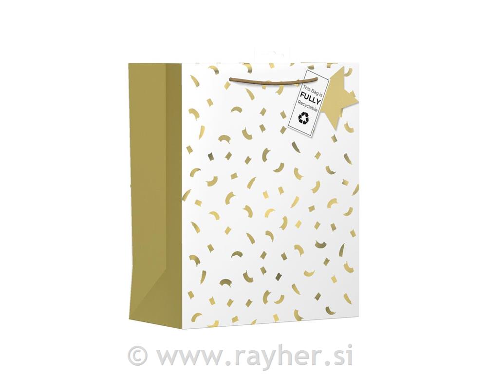 Darilna vrečka 35x27cm, Confetti