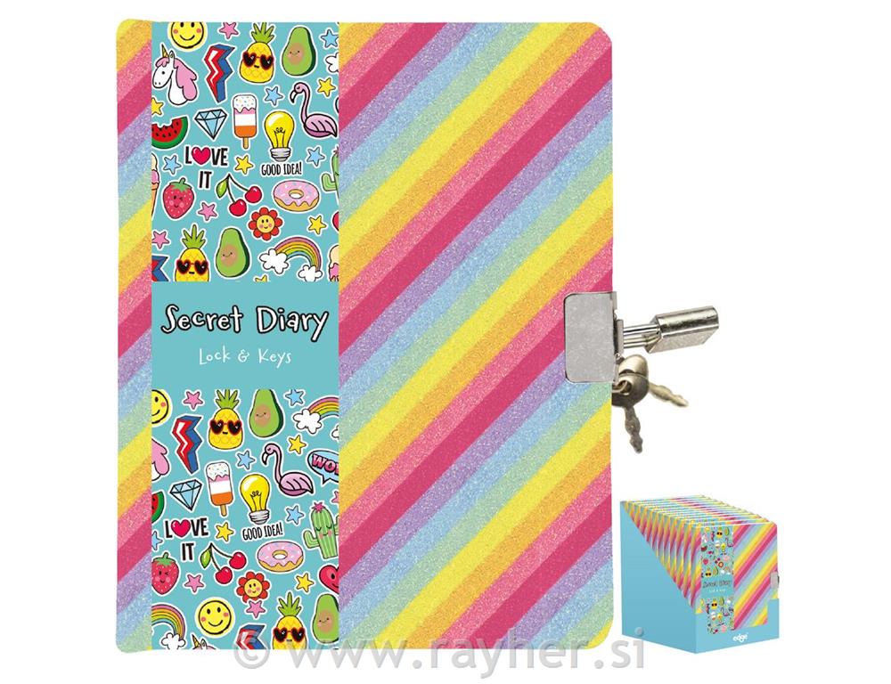 Dnevnik Secret Diary s ključem
