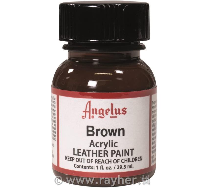 Angelus barva za usnje, Rjava, 29.5ml