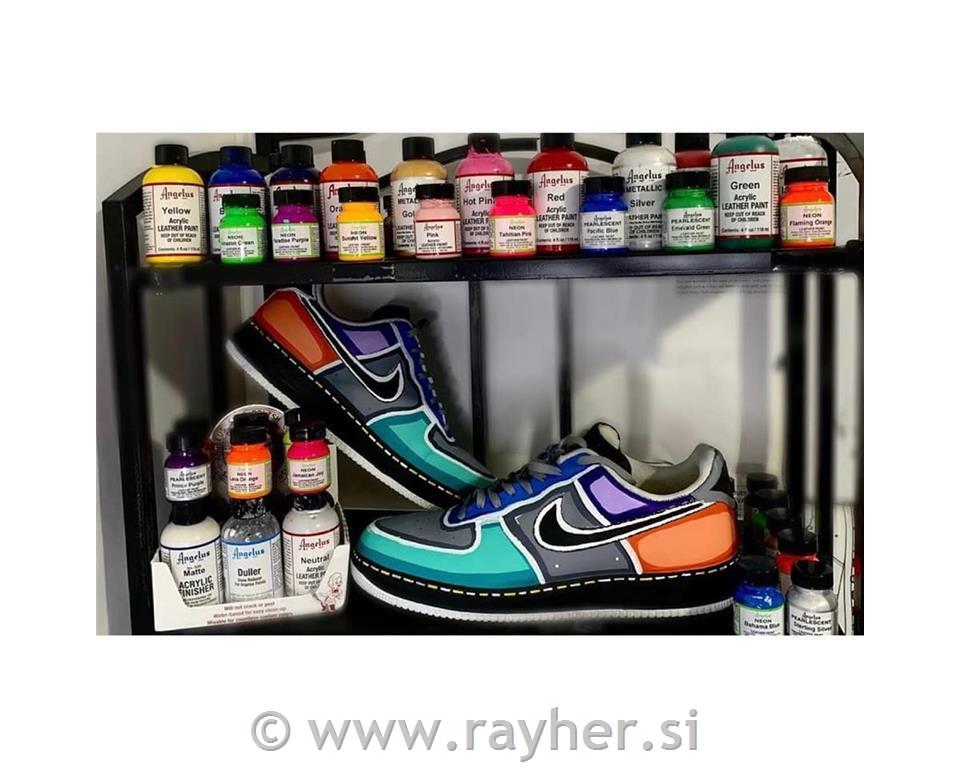 Angelus barva za usnje, Modro Turkizna, 29.5ml