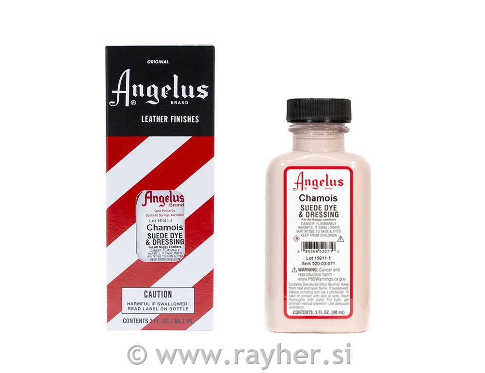 Angelus barva za semiš, chamois, 90ml