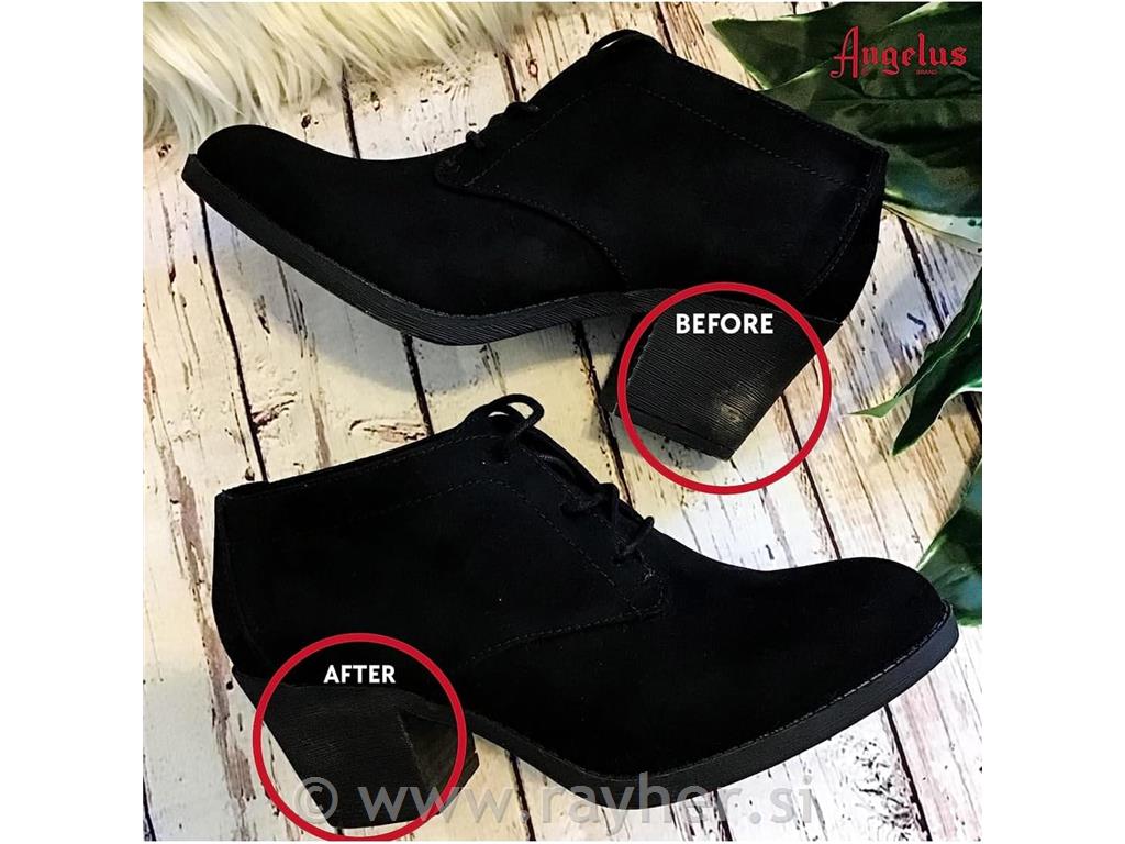 Angelus barva za podplate čevljev 60 ml, črna