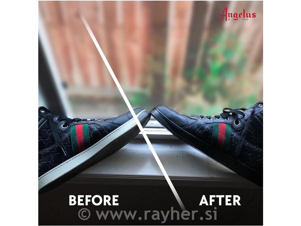 Angelus barva za podplate čevljev 60 ml, črna