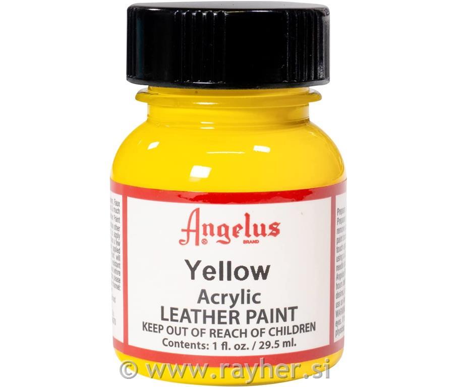 Angelus barva za usnje, Rumena, 29.5ml