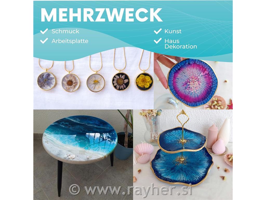 Epoxy resin, Artline, nizka viskoznost, set, 0,9kg