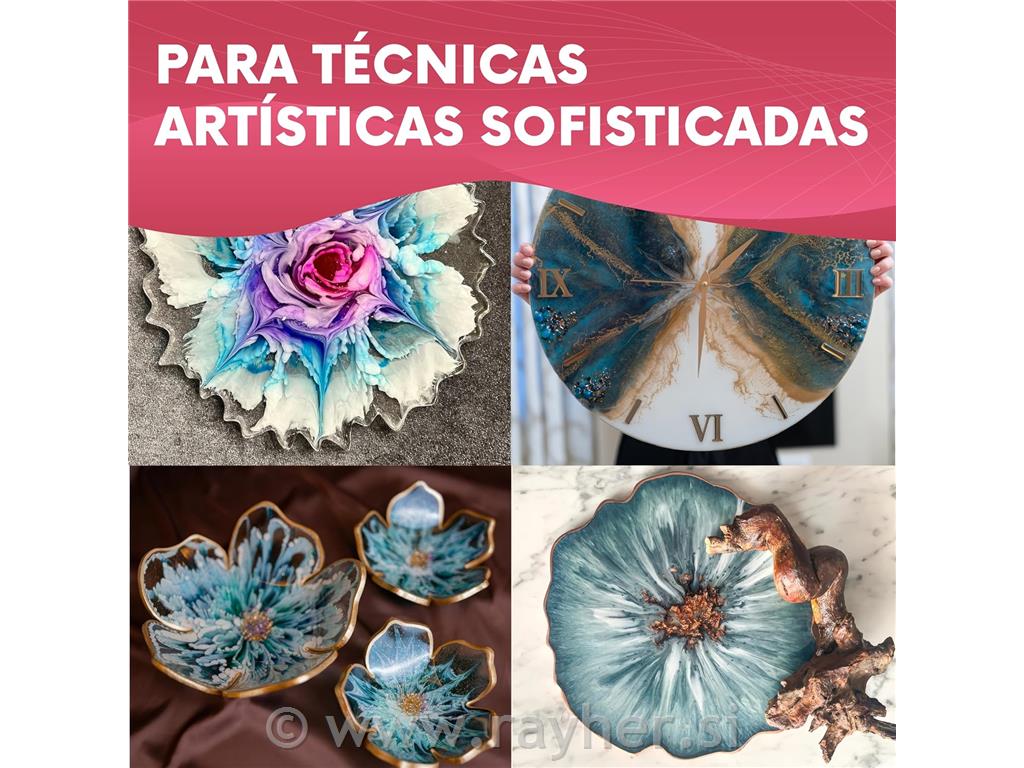 Epoxy resin art2 x 118ml / 4oz, tab-blister 2 bottles