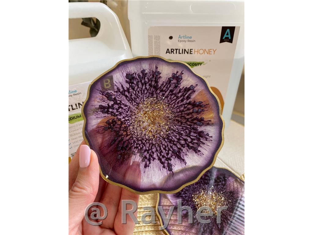 Epoxy resin, Artline Honey, srednja viskoznost, set, 0,3kg