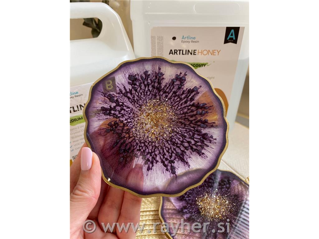 Epoxy resin art2 x 118ml / 4oz, tab-blister 2 bottles