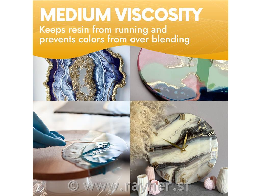 Epoxy resin art2 x 118ml / 4oz, tab-blister 2 bottles