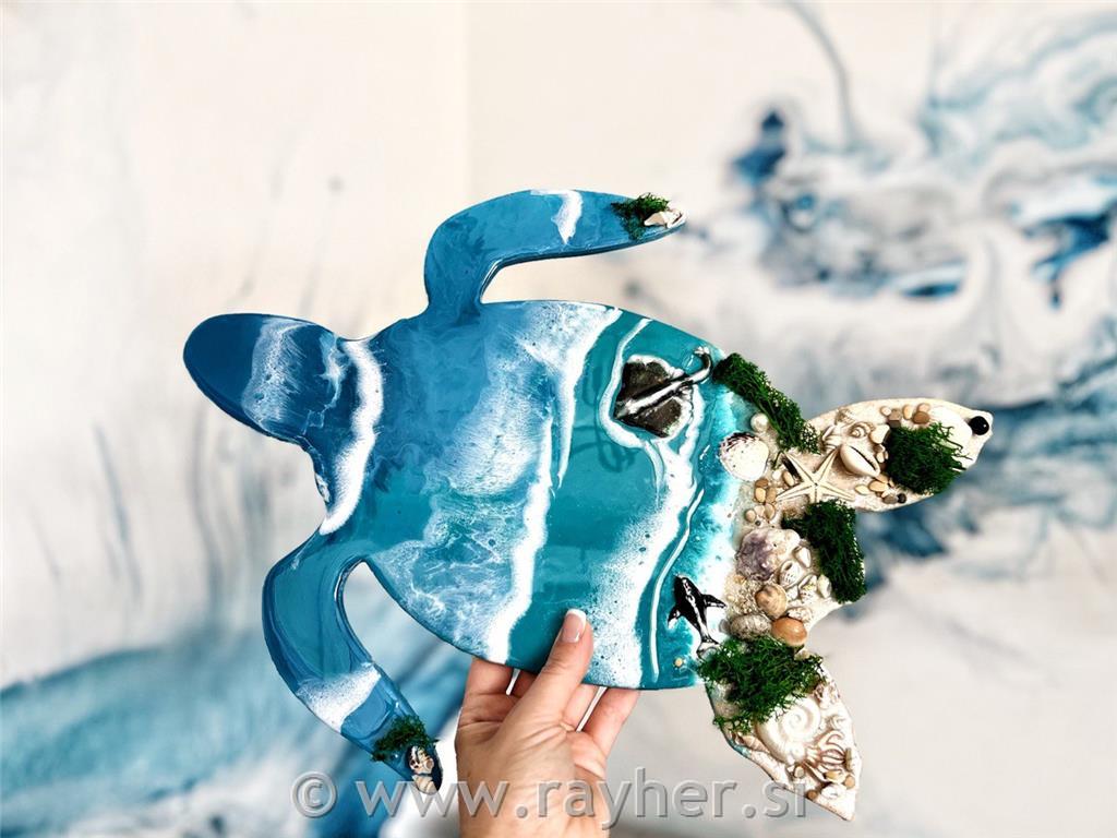 Epoxy resin art2 x 118ml / 4oz, tab-blister 2 bottles