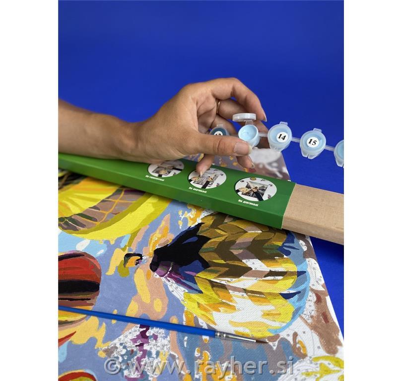 Hand holder for Painting by numbers