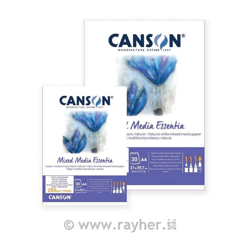Pad Mixed Media Essentia A4 250 g, 30 sh