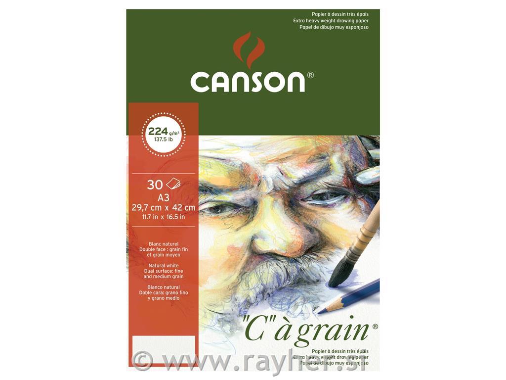 Sketch pad "C" á Grain A3 224 g, 30 shee
